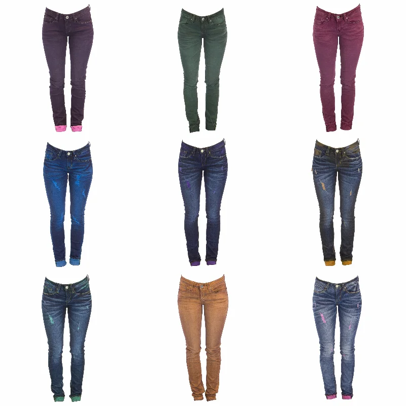 ONE GREEN ELEPHANT Women's Kosai Skinny Jeans NWT Fashionable Cropped Denim Jeans