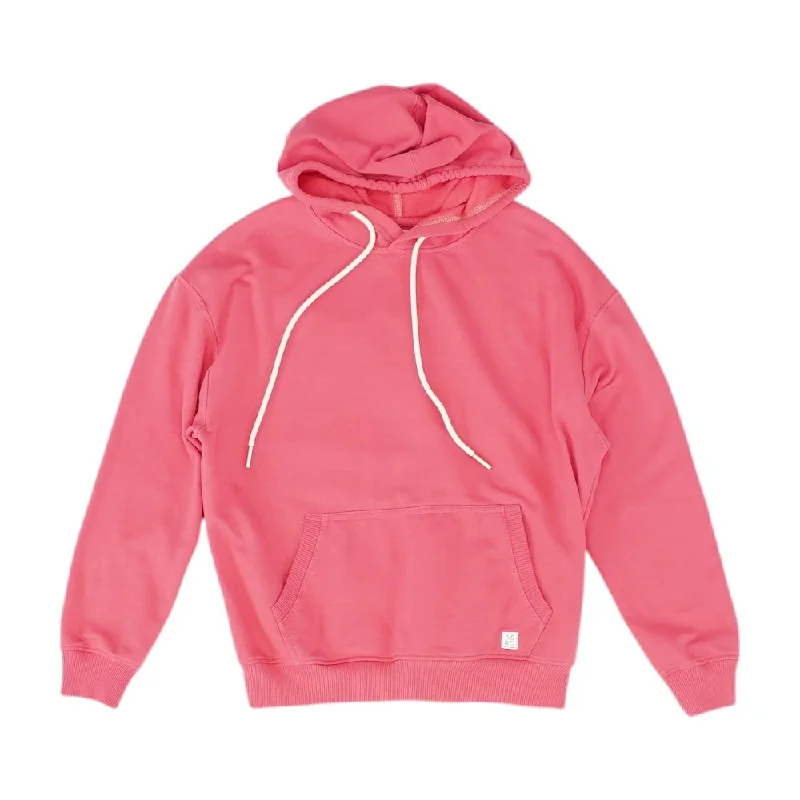 Pink Solid Hoodie Hoodie with Typography Text Message