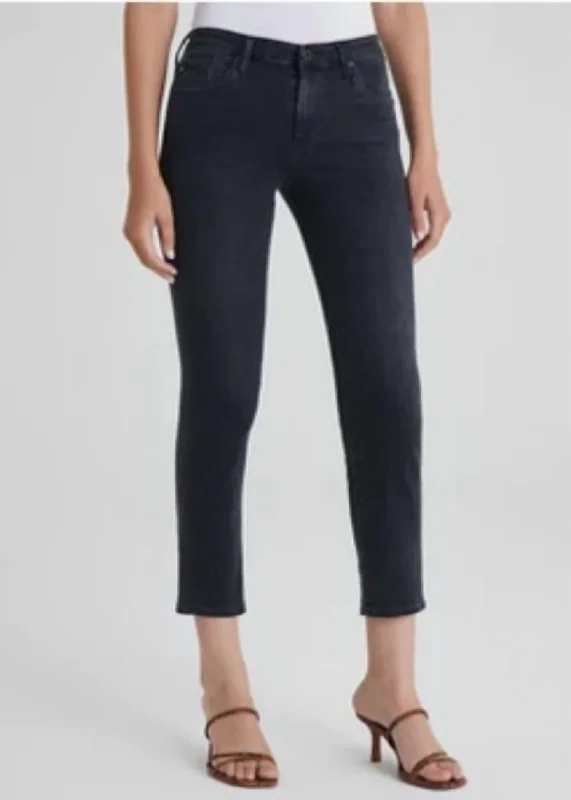 Prima Crop Jeans In Pressure Fashionable Straight Cut Jeans