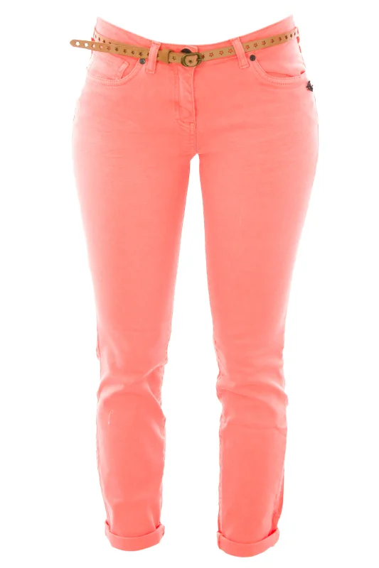 Scotch & Soda Maison Scotch Women's Belted Skinny Jeans Trendy Wide-Legged High-Waist Jeans Scotch & Soda Maison Scotch Women's Belted Skinny Jeans Trendy Wide-Legged High-Waist Jeans