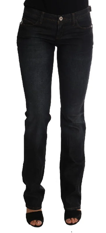 Costume National Svelte Dark Blue Slim Fit Jeans Comfortable Dark Wash Jeans