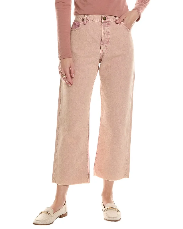 THE GREAT The Wayne Sunfaded Blush Jean Comfortable Stretch Denim Jeans