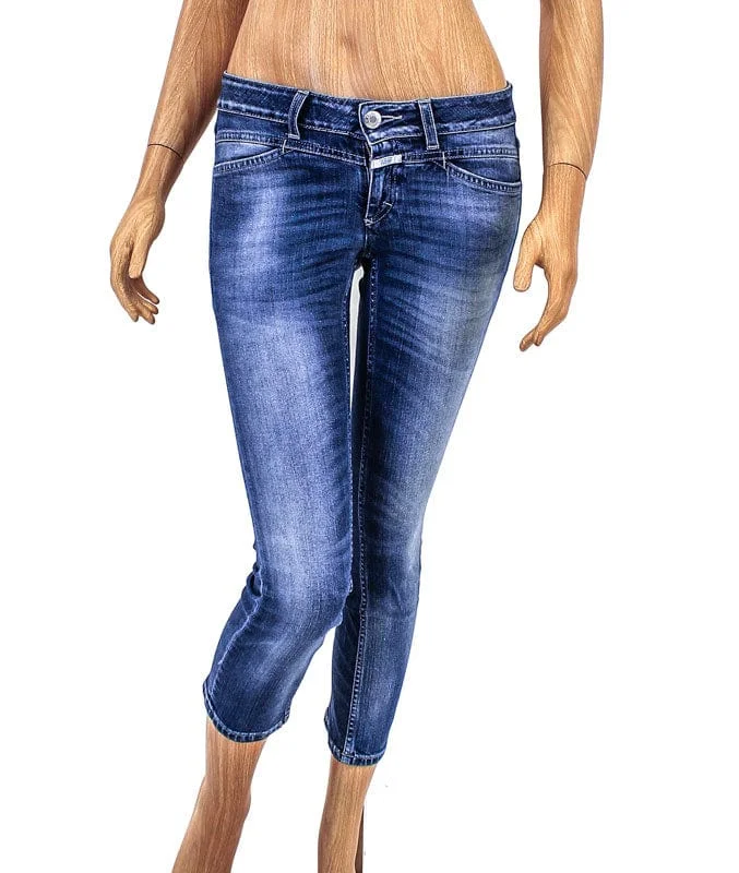 The Starlet Cropped Skinny Jeans Elegant Skinny Leg Jeans