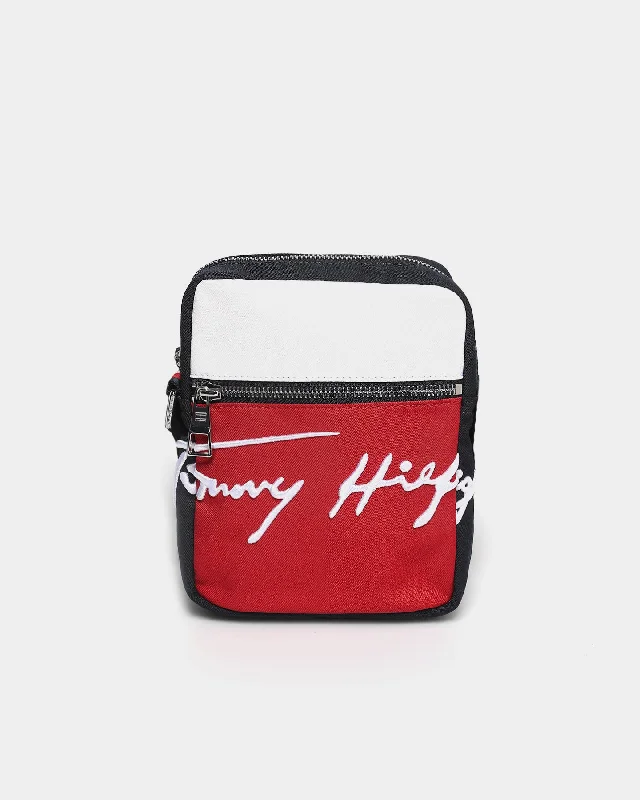 Tommy Jeans TH Signature Mini Reporter Side Bag Desert Sky Casual Skinny Fit Jeans