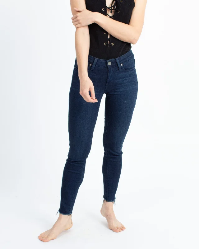 "Verdugo Crop" Skinny Leg Jeans Casual High-Waisted Bootcut Jeans