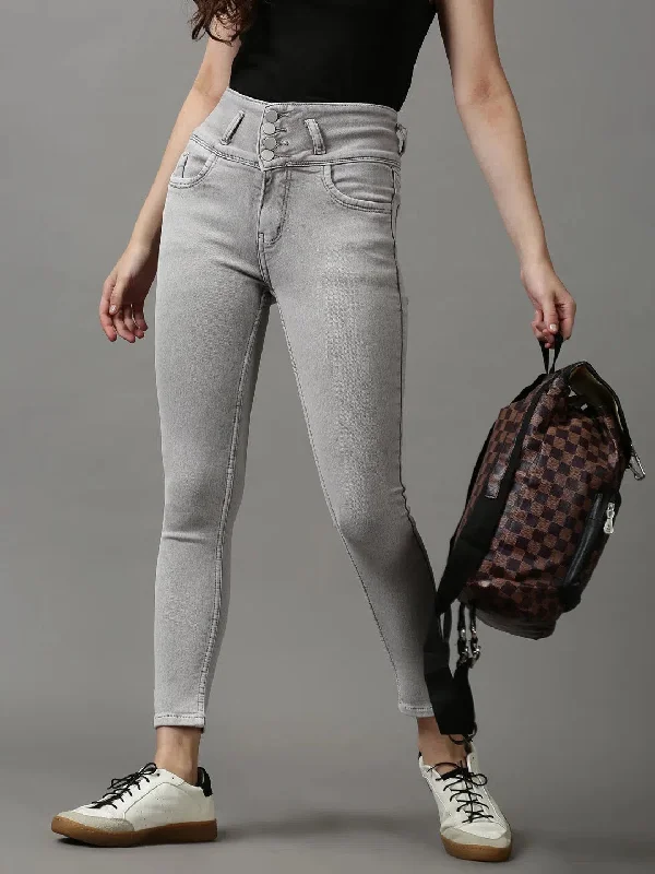 Women's Coffee Brown Solid Skinny Fit Denim Jeans-GZ-5297-Coffeebrown Casual Skinny Fit Jeans Women's Coffee Brown Solid Skinny Fit Denim Jeans-GZ-5297-Coffeebrown Casual Skinny Fit Jeans