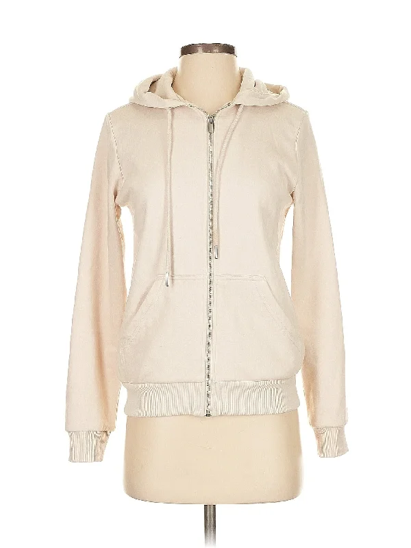 Zip Up Hoodie Hoodie with Drop Shoulder Relaxed Streetwear