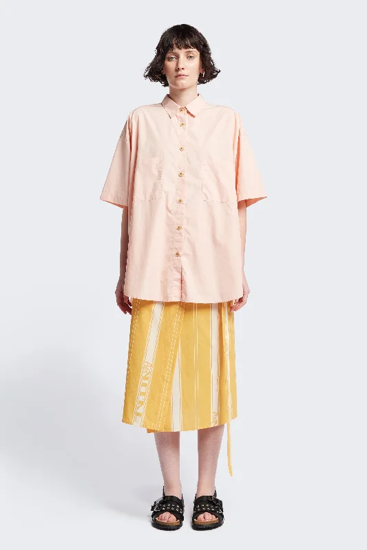 Aer Vital Skirt Gold/Ecru high waist skirt