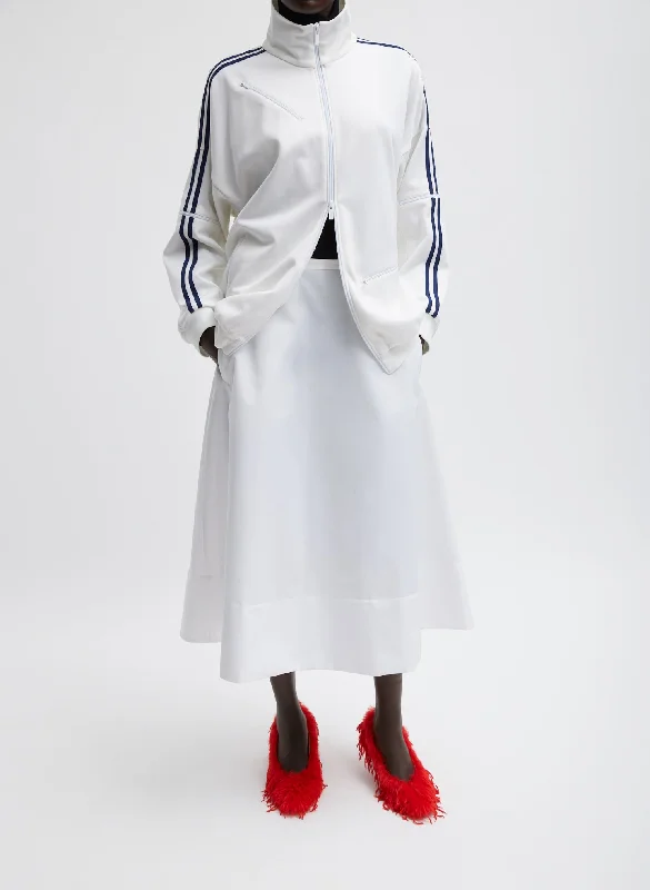 Eco Nylon Circle Skirt denim skirt trendy