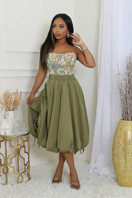 In Her Element Skirt high slit skirt