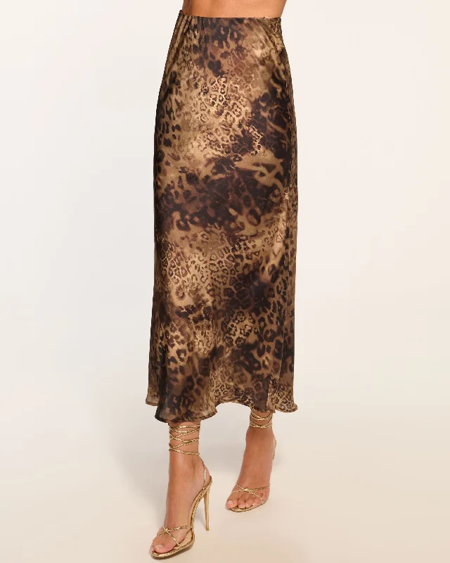 Krisia Slip Skirt tiered skirt playful