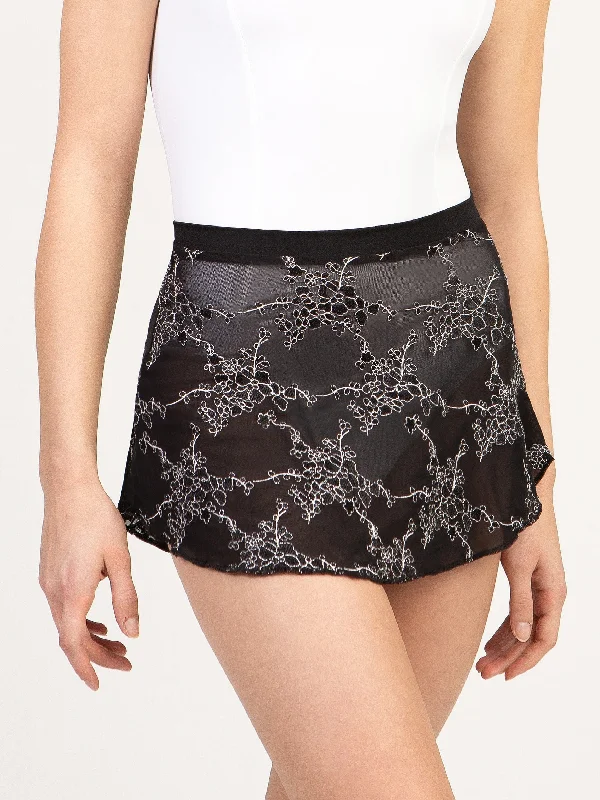 Suffolk "Soiree" Pull-On Skirt chiffon skirt airy